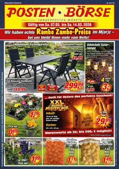 Vorschau von dem Prospekt des Geschäftes Posten Börse, gültig ab dem 07.03.2026