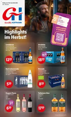Vorschau von dem Prospekt des Geschäftes Getränke Hoffmann, gültig ab dem 13.10.2025