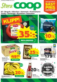 Förhandsgranska reklamblad Aktuella reklamblad Stora Coop från butik Stora Coop gäller från 16/02/2026