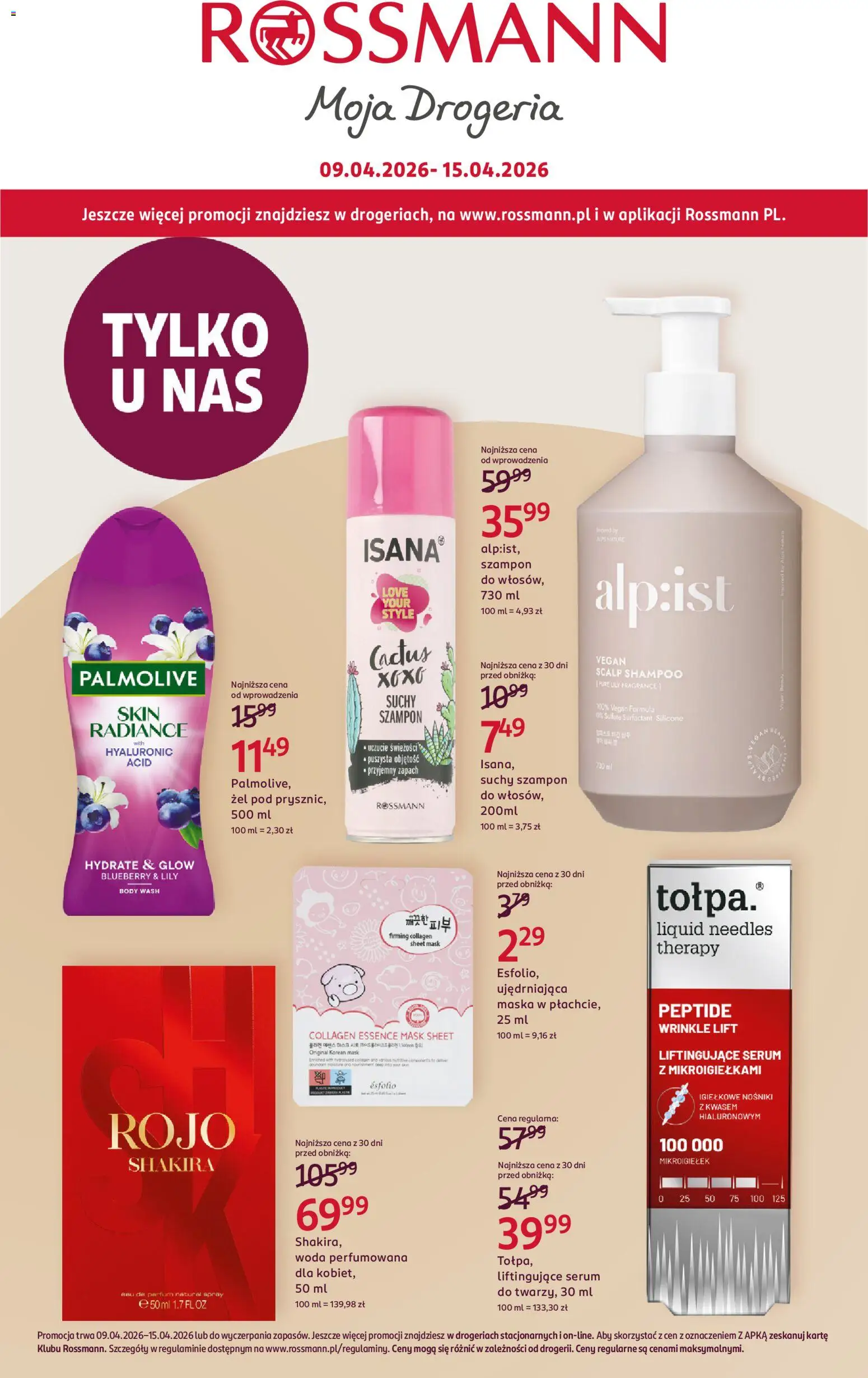 Pogląd gazetki "Rossmann gazetka" ze sklepu Rossmann ważnej od 09.04.2026
