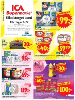 Förhandsgranska reklamblad Lund från butik ICA Supermarket gäller från 26/01/2026