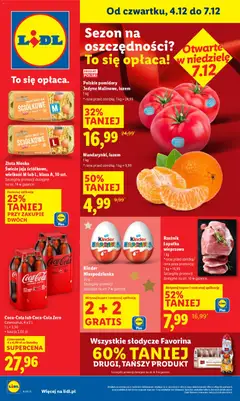Pogląd gazetki "Gazetka" ze sklepu Lidl ważnej od 04.12.2025