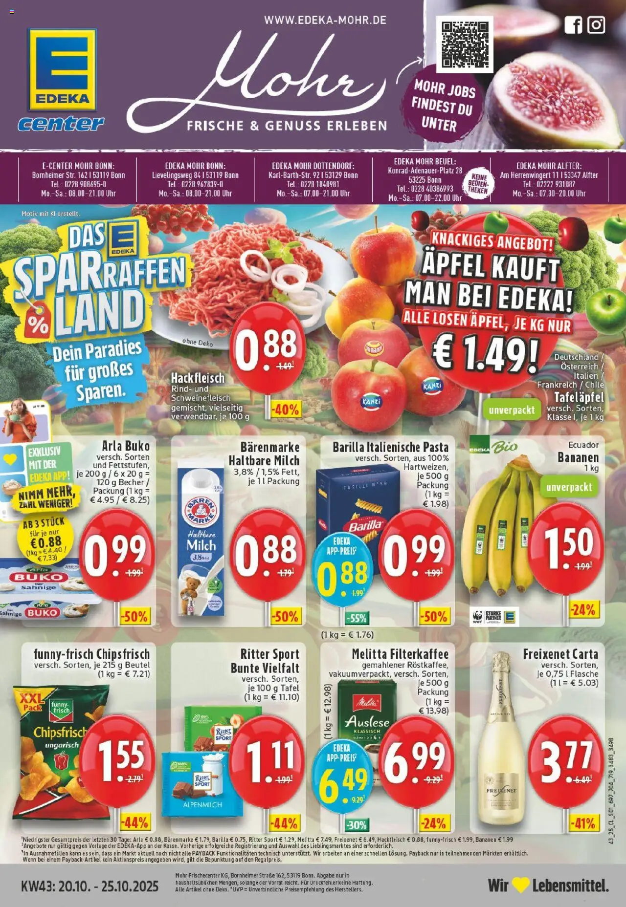 EDEKA Prospekt ab 19.10.2025 - Prospekt Alfter Online