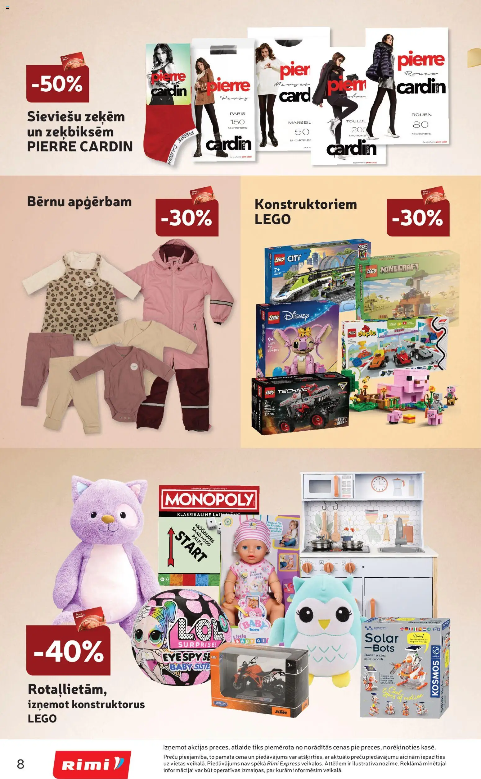 Skatīt Rimi akciju bukletu, derīgs no 2025.12.09