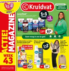 Voorbeeld van Folder week 43 van winkel Kruidvat geldig vanaf 21-10-2025