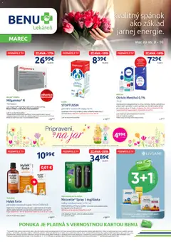 Náhľad BENU Lekáreň letáku platného od 01.03.2026