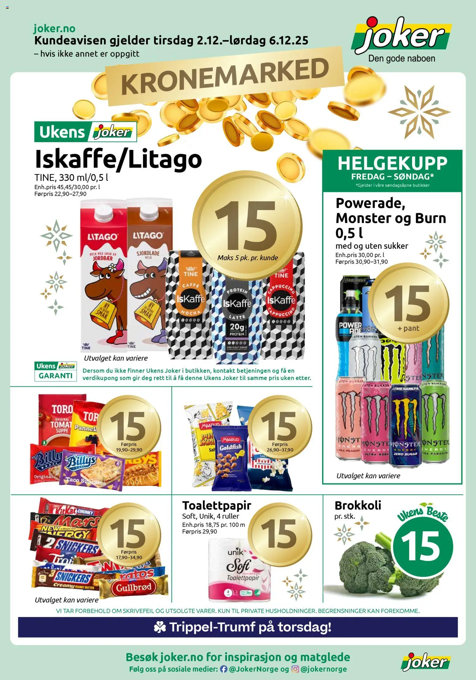 Forhåndsvis Kundeavis fra butikk Joker gyldig fra 02/12/2025