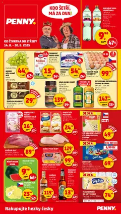 Náhled nabídky: Penny Market Čtvrtečník platný od 14.08.2025