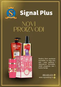 Pregled Signal Plus kataloga - važi od 11.04.2026