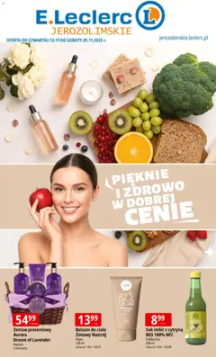 Pogląd gazetki "Warszawa Jerozolimskie" ze sklepu E.Leclerc ważnej od 13.11.2025