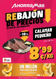 Vista previa del folleto de la tienda AhorraMas válido desde el 14/08/2025 
