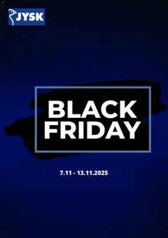 Previzualizarea de cataloage: JYSK Black Friday notificarea valabil de la 06.11.2025