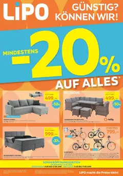 Vorschau des Merkblatts Lipo aktionen vom Shop Lipo gültig von 24.03.2026 bis 06.04.2026
