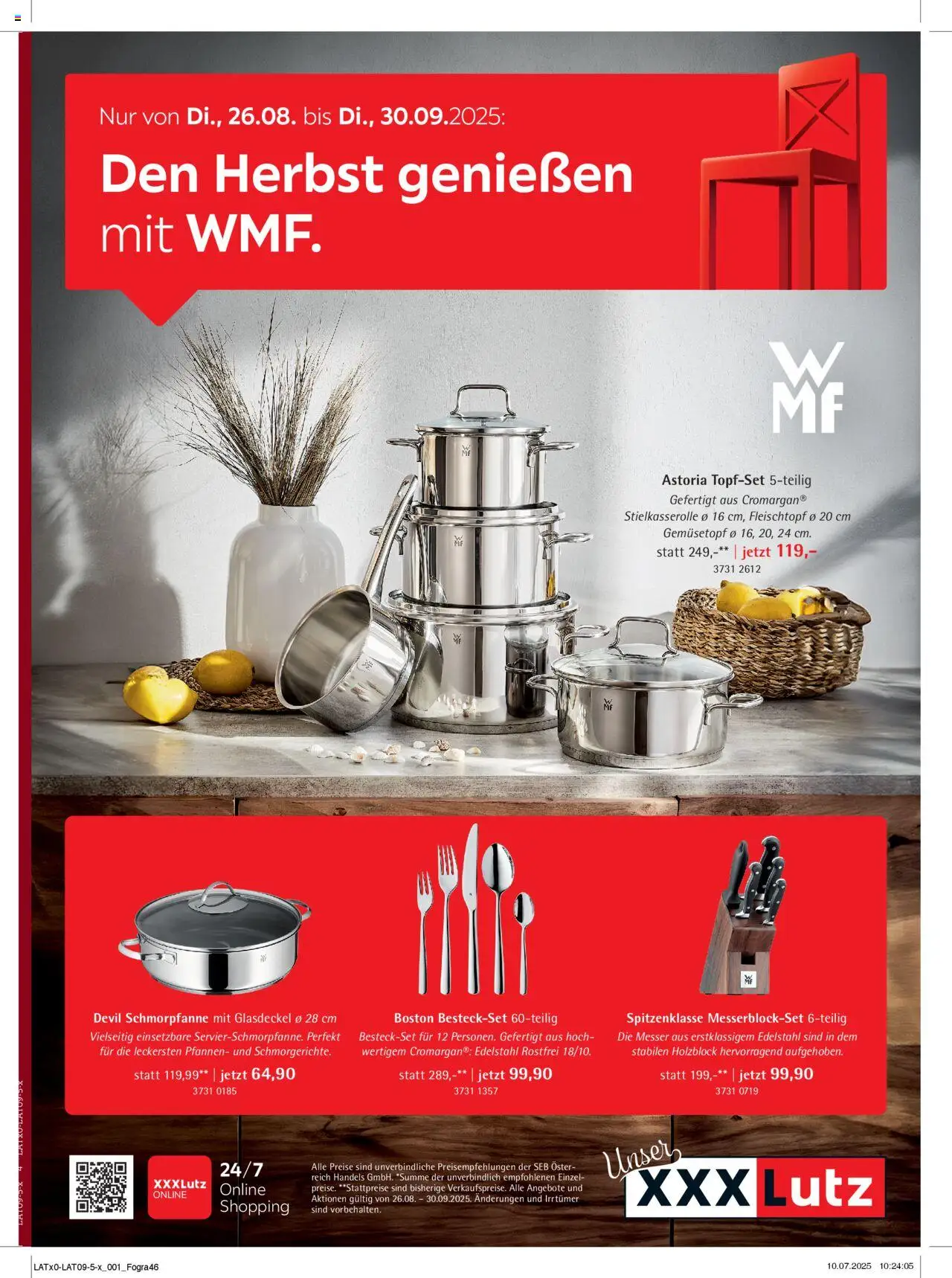  XXXLutz Den herbst genießen mit VMF ab (26.08.2025 - 30.09.2025) - Seite 1