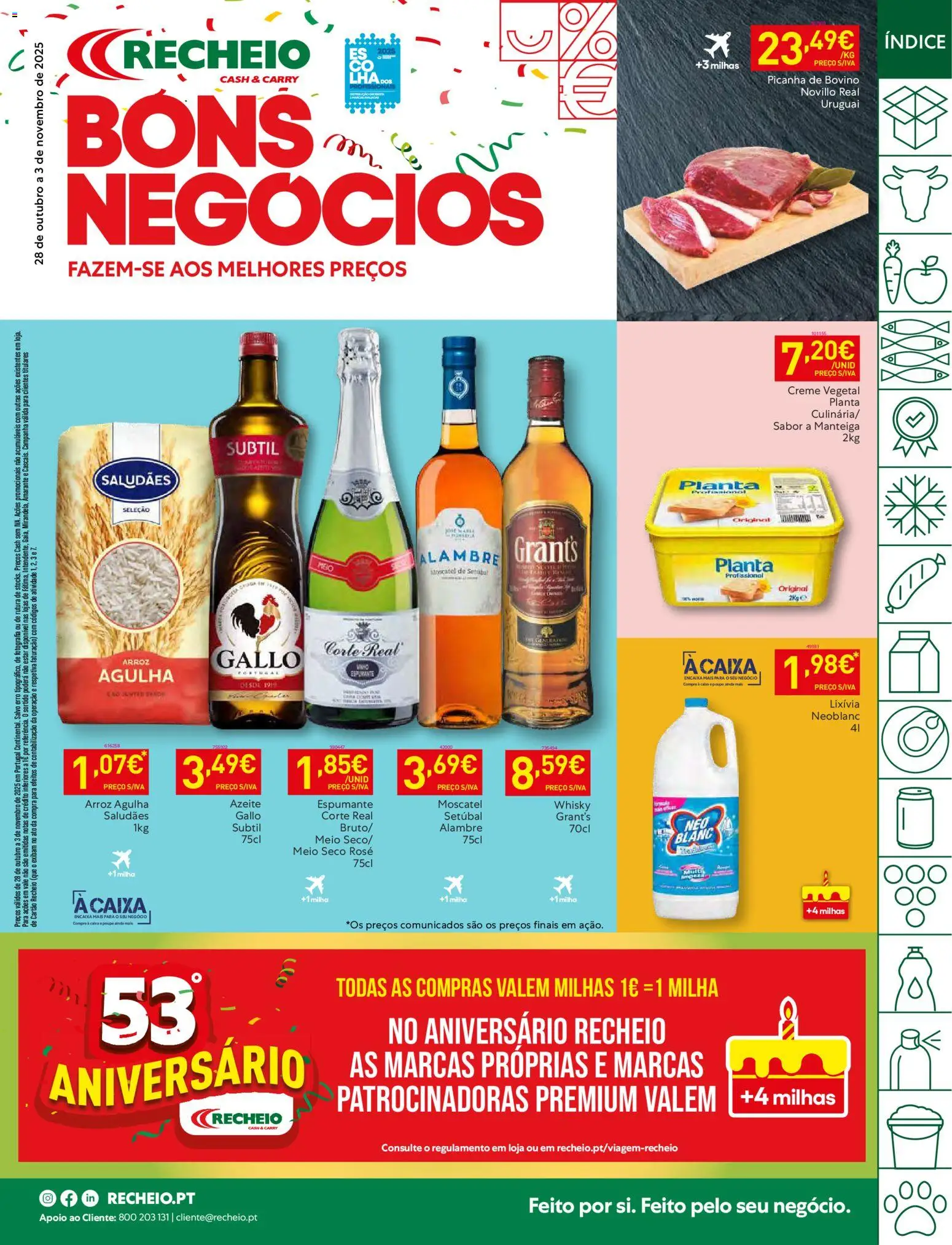 Pré-visualização do folheto da loja Recheio válida a partir de 28/10/2025