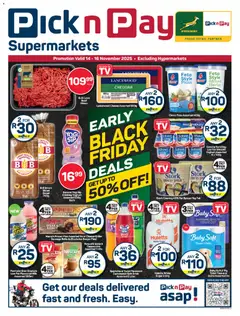 Preview of Pick n Pay flyer valid from 14/11/2025
