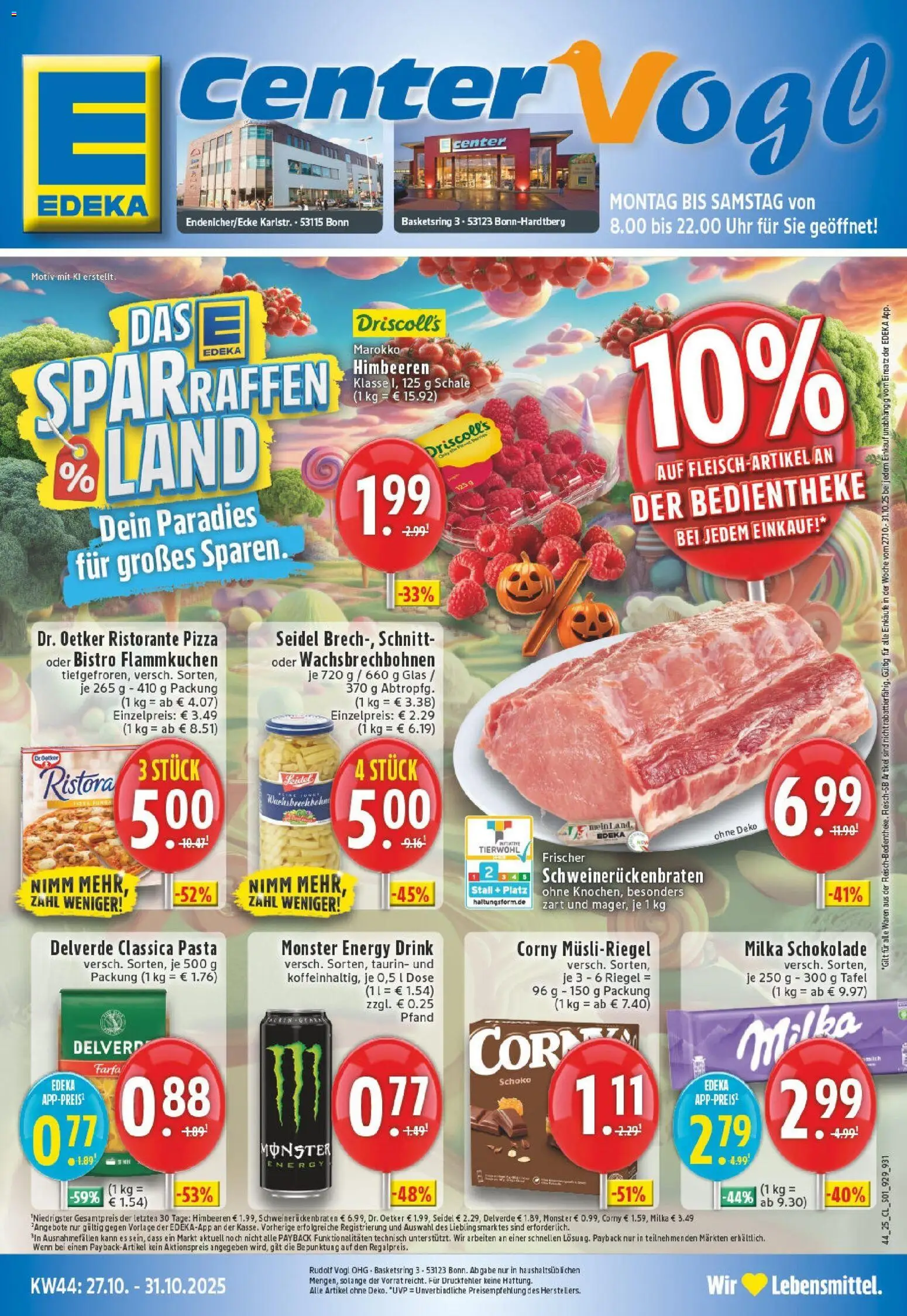 Vorschau von dem Prospekt des Geschäftes Edeka, gültig ab dem 26.10.2025