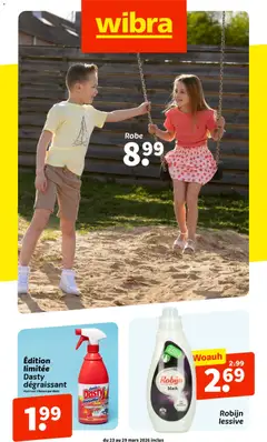 Prévisualisation de Wibra Publicité du magasin Wibra formulaire valide 23/03/2026