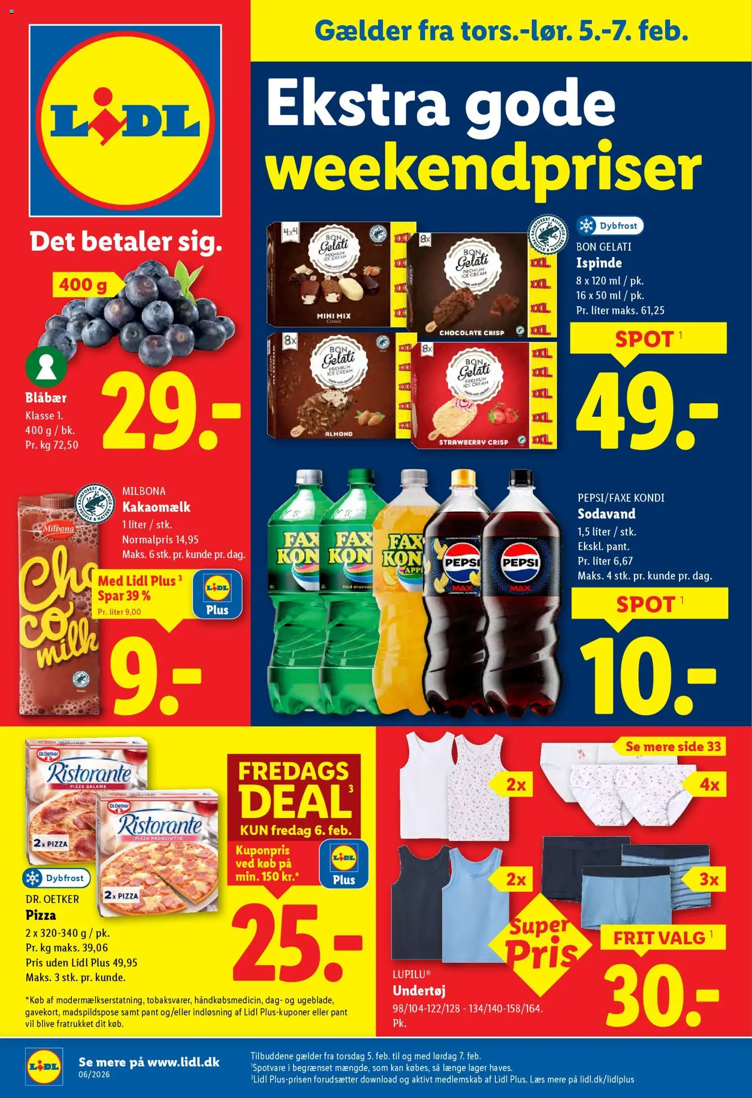 Eksempel på tilbudsavis Tilbudsavis fra butik Lidl gyldig fra 01/02/2026