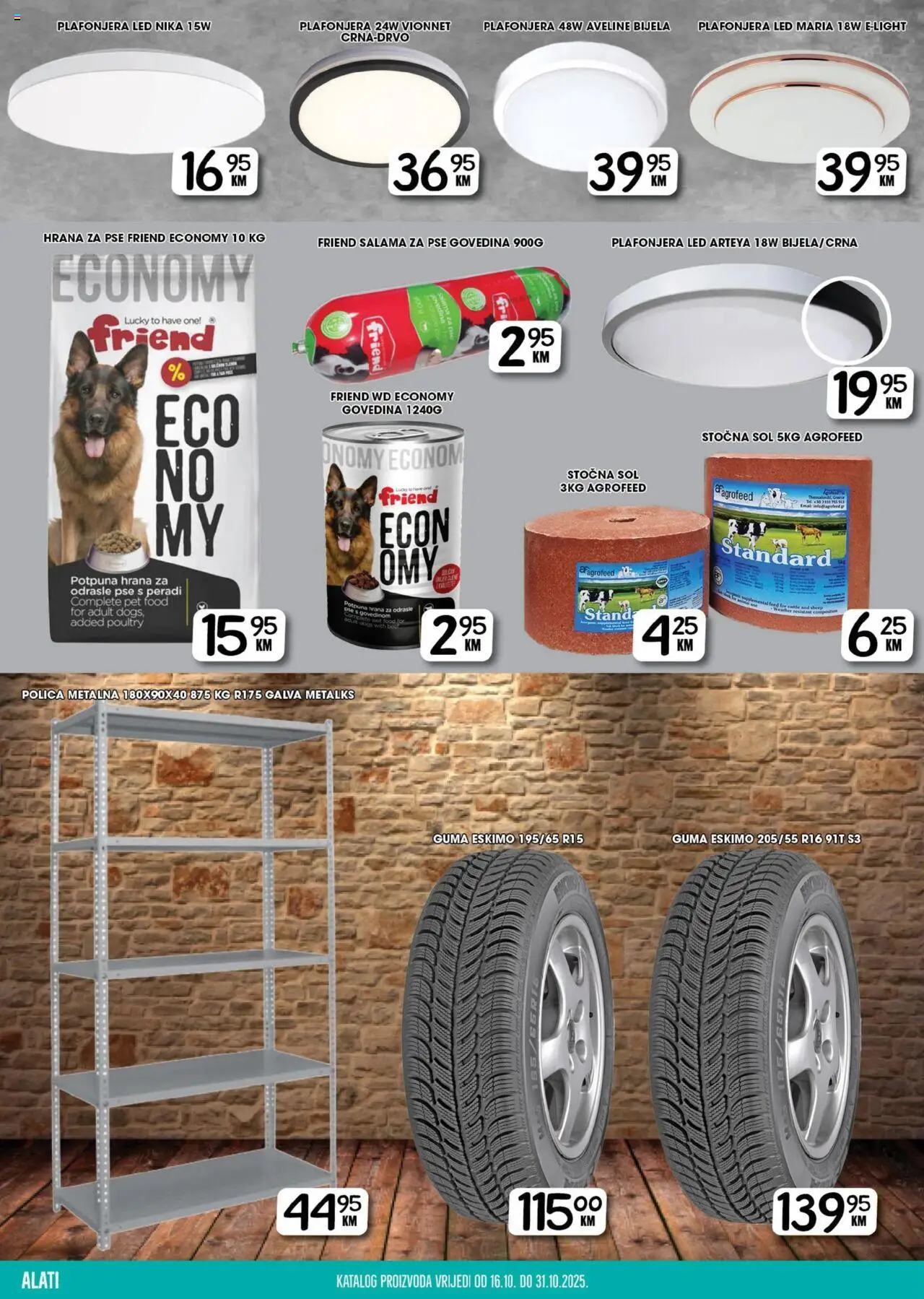 Pregled letka Katalog trgovine Prodex vrijedi od 2025.10.16