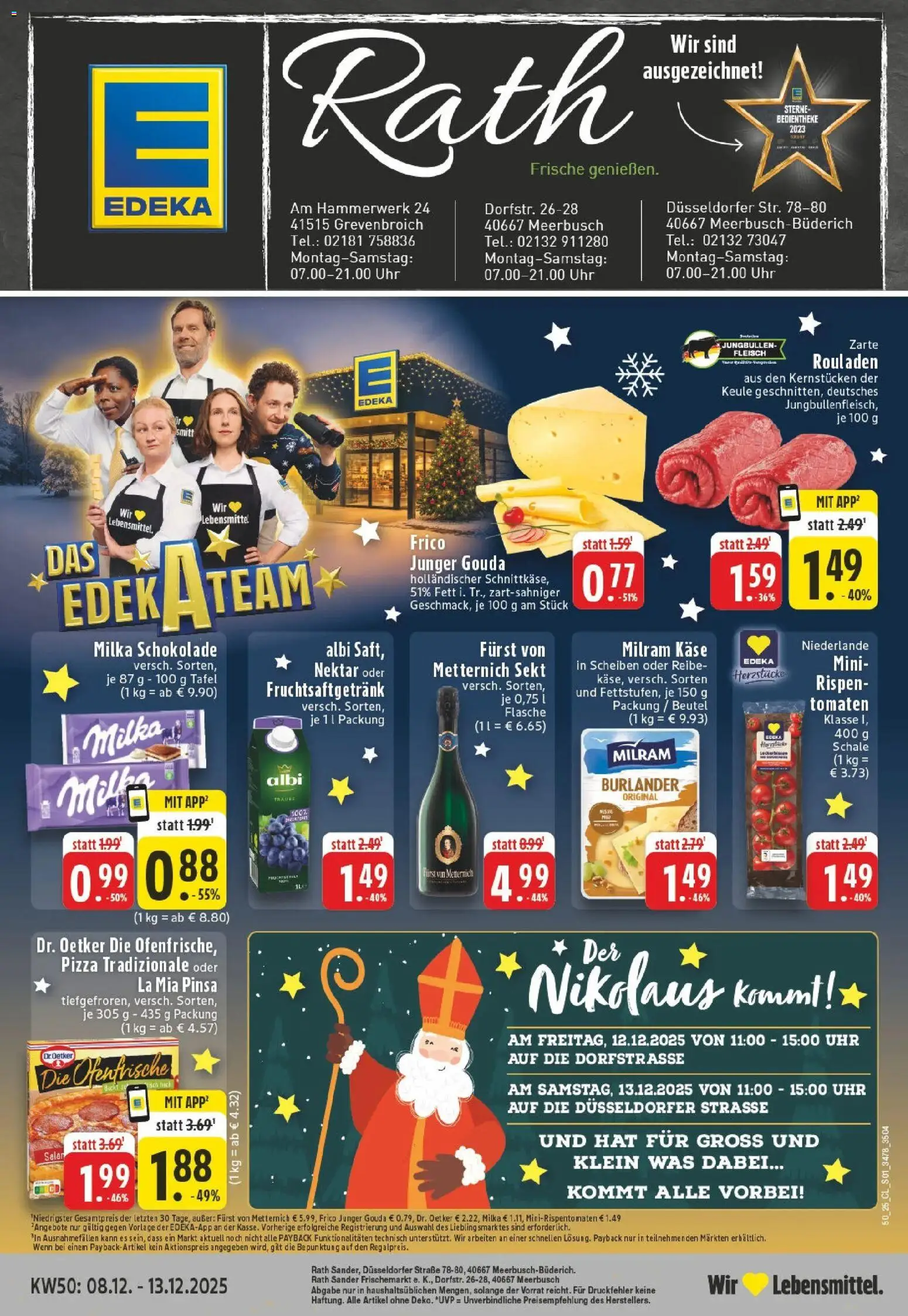Vorschau von dem Prospekt des Geschäftes Edeka, gültig ab dem 07.12.2025