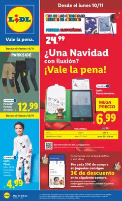 Vista previa del folleto de la tienda Lidl válido desde el 10/11/2025 