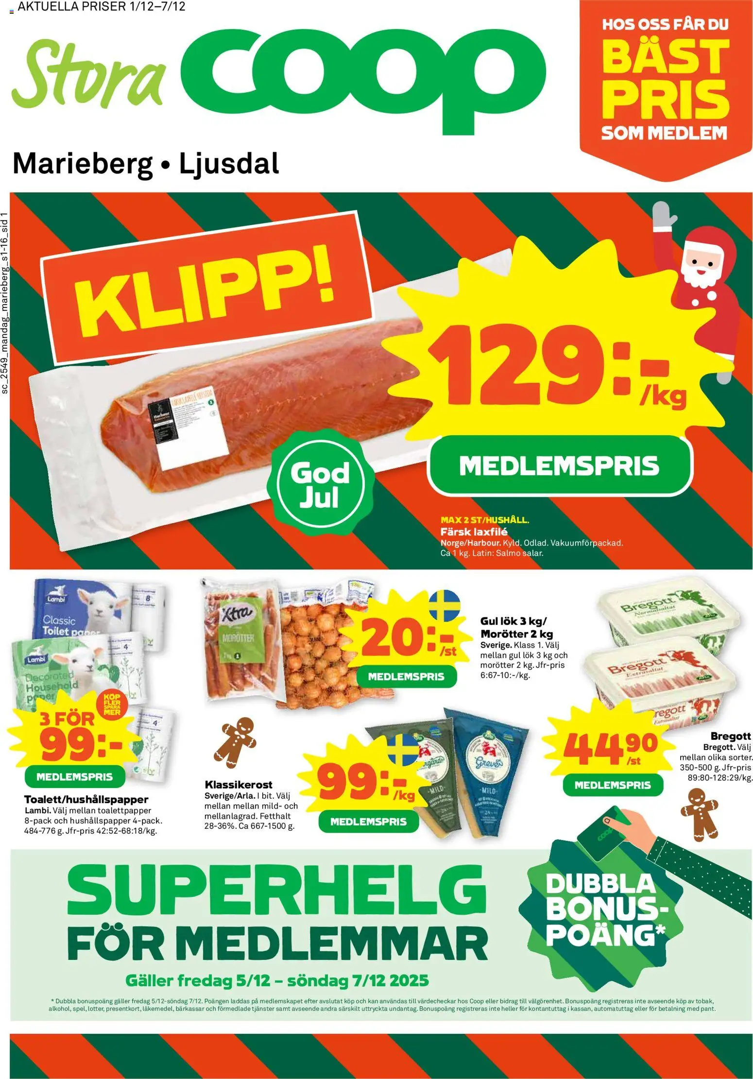 Förhandsgranska reklamblad Örebro från butik Coop Forum gäller från 01/12/2025