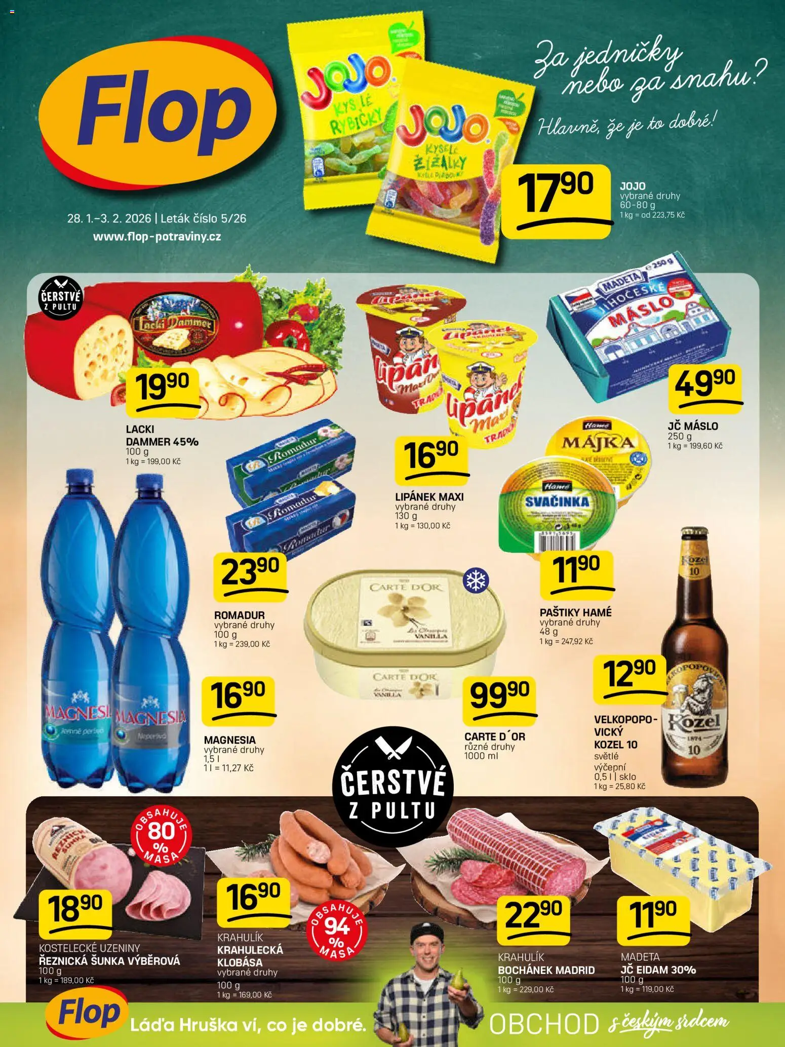 Náhled nabídky: Flop Leták platný od 28.01.2026