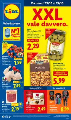 Anteprima dell'opuscolo Attuale volantino dal negozio Lidl valido da 13/10/2025