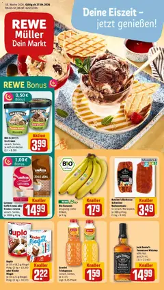 Vorschau von dem Prospekt des Geschäftes Rewe, gültig ab dem 27.04.2026