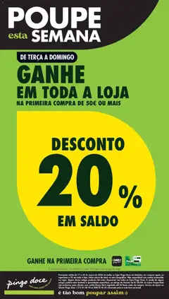 Pré-visualização do folheto da loja Pingo Doce válida a partir de 17/03/2026