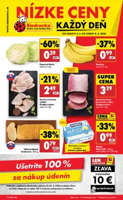 Náhľad Biedronka letáku platného od 04.04.2026