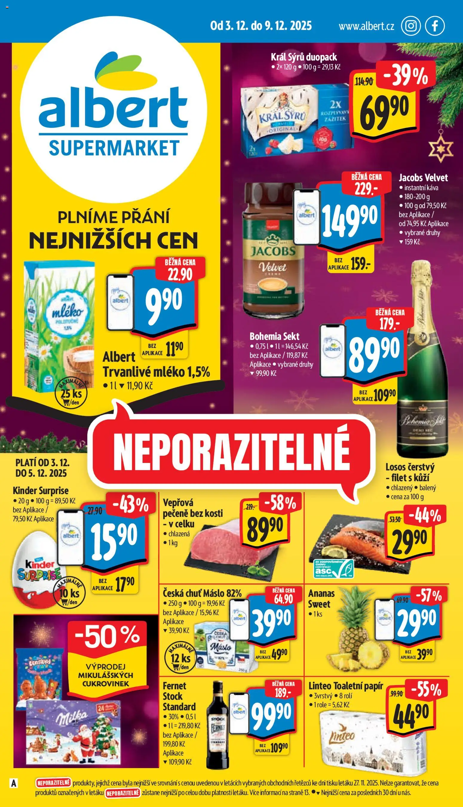 Náhled nabídky: Albert Supermarket platný od 03.12.2025