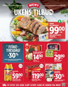 Forhåndsvis Meny kundeavis fra butikk Meny gyldig fra 16/03/2026