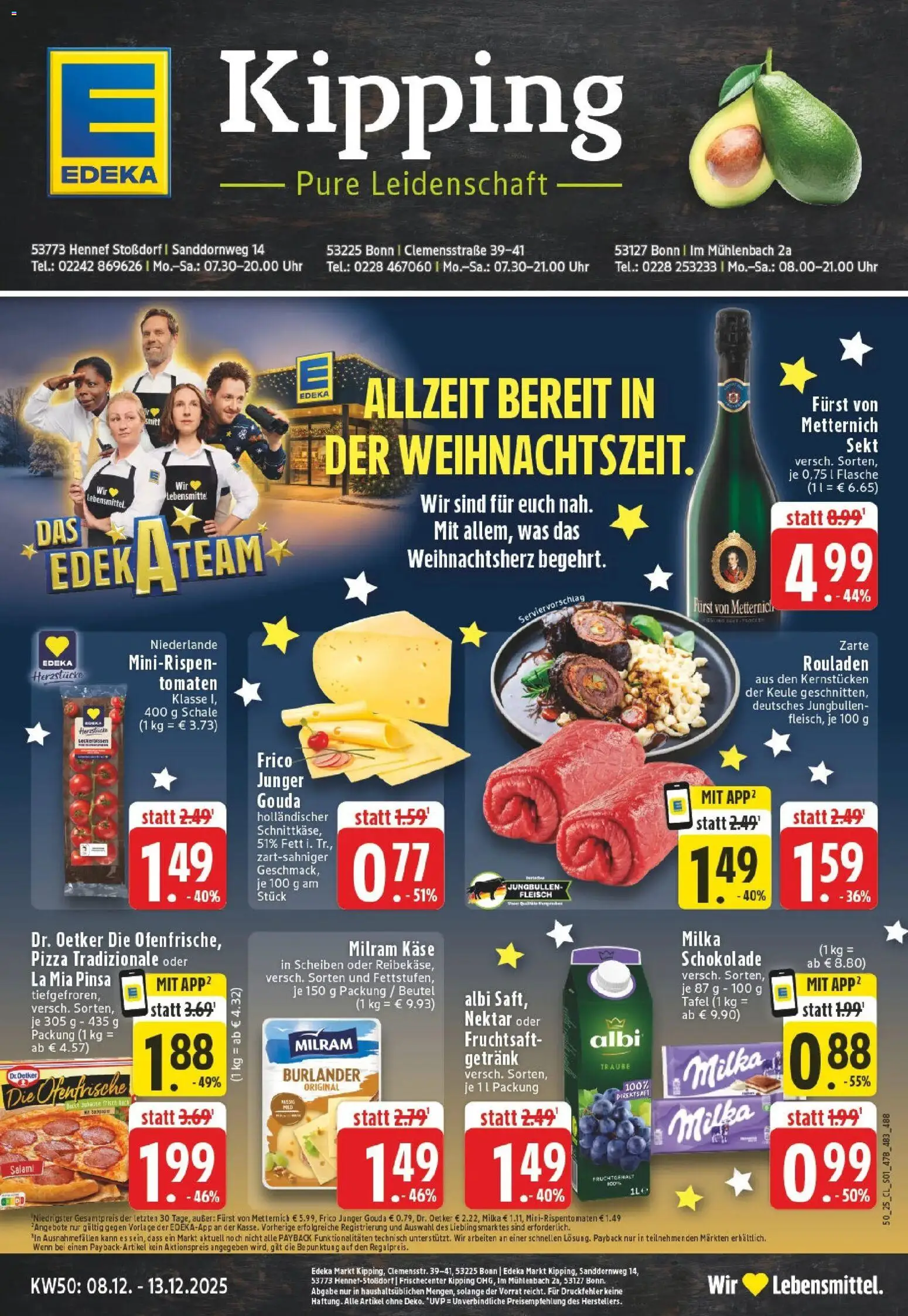 Vorschau von dem Prospekt des Geschäftes Edeka, gültig ab dem 07.12.2025
