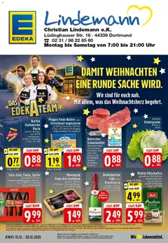 Vorschau von dem Prospekt des Geschäftes Edeka, gültig ab dem 15.12.2025