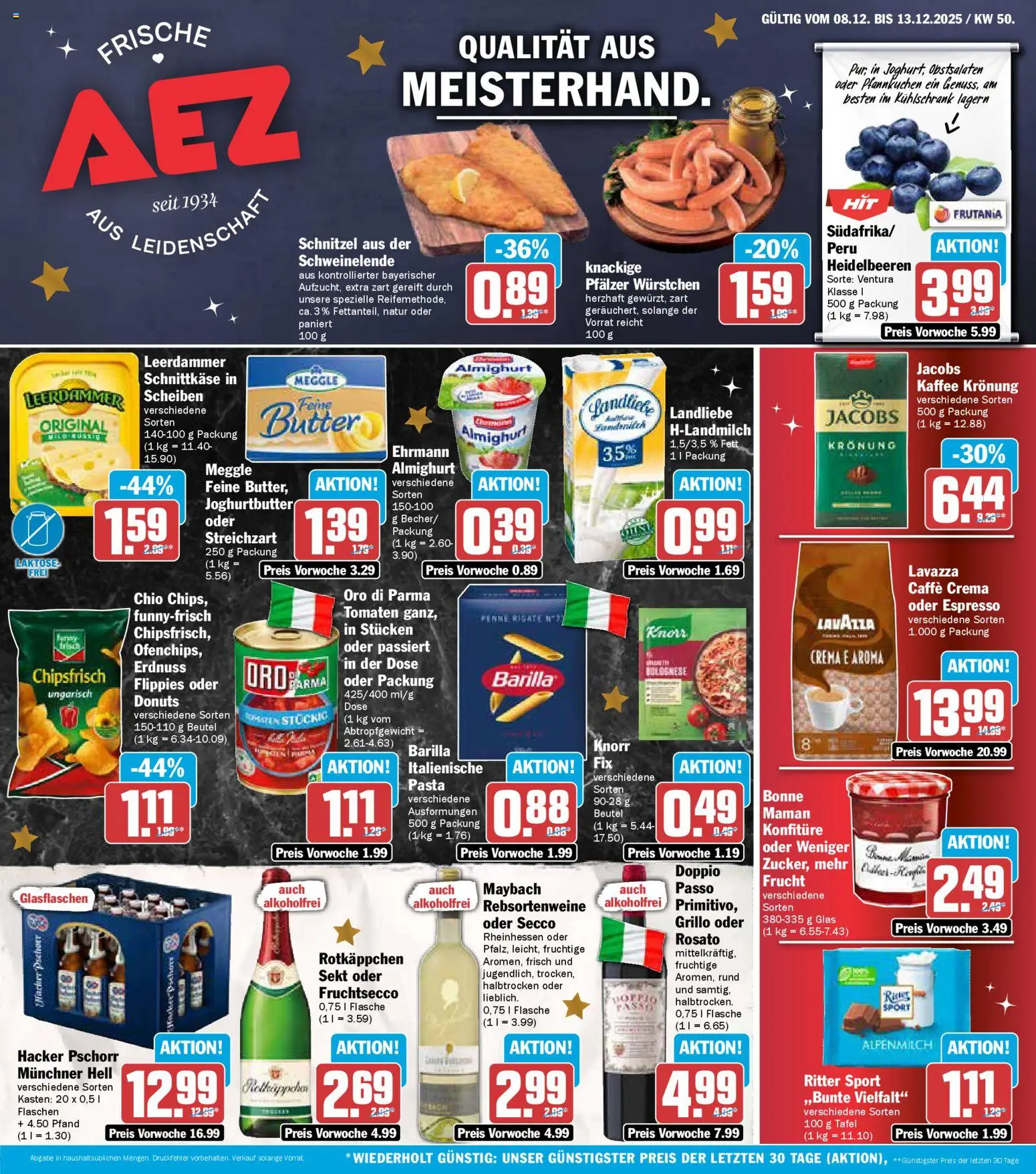 Vorschau von dem Prospekt des Geschäftes AEZ, gültig ab dem 08.12.2025