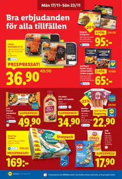 Förhandsgranska reklamblad Aktuella reklamblad Lidl från butik Lidl gäller från 17/11/2025 | Sida : 6
