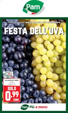 Anteprima dell'opuscolo Attuale volantino dal negozio PAM valido da 21/08/2025