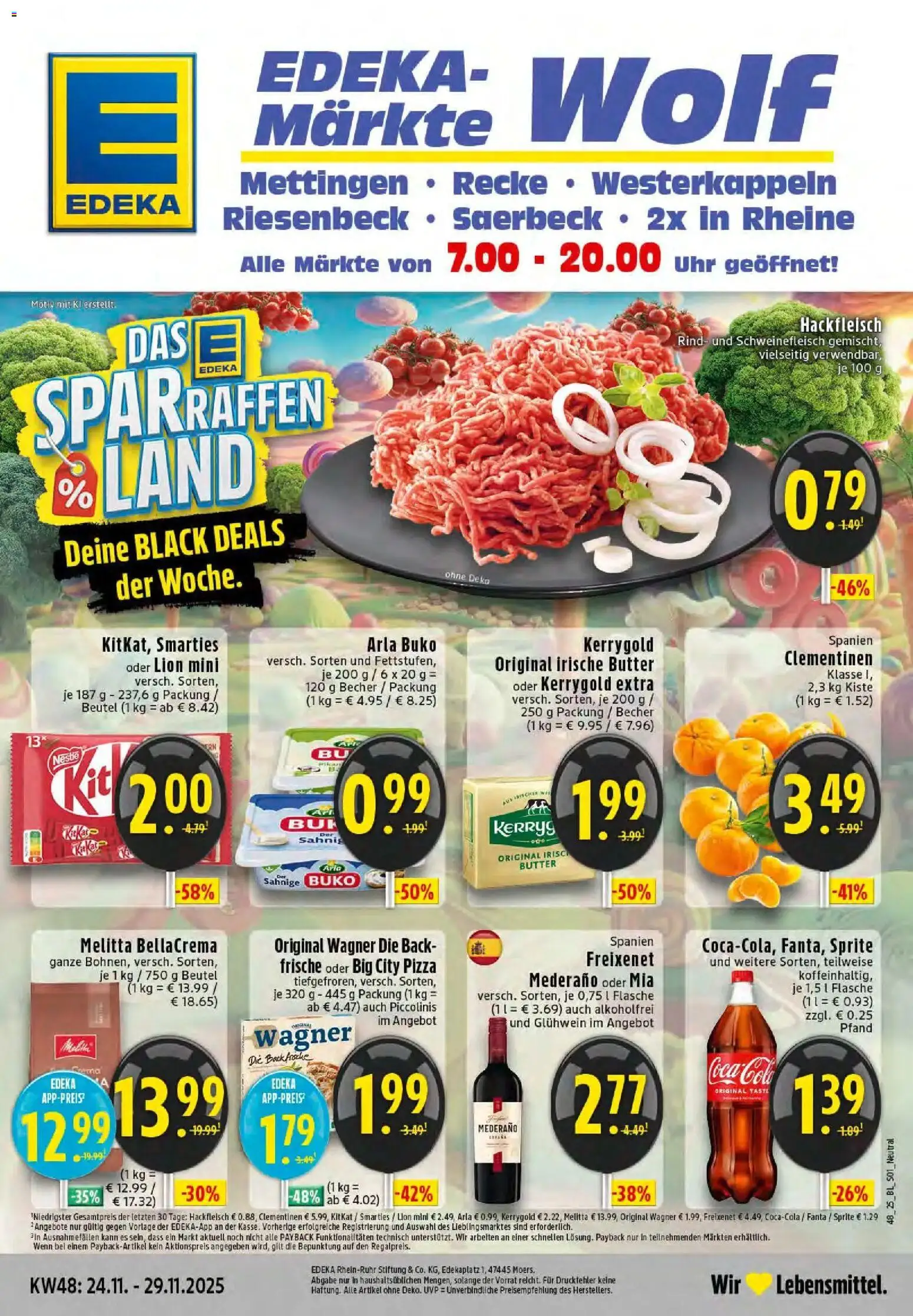 Vorschau von dem Prospekt des Geschäftes Edeka, gültig ab dem 23.11.2025