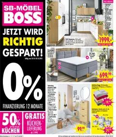 Vorschau von dem Prospekt des Geschäftes SB Möbel Boss, gültig ab dem 18.10.2025