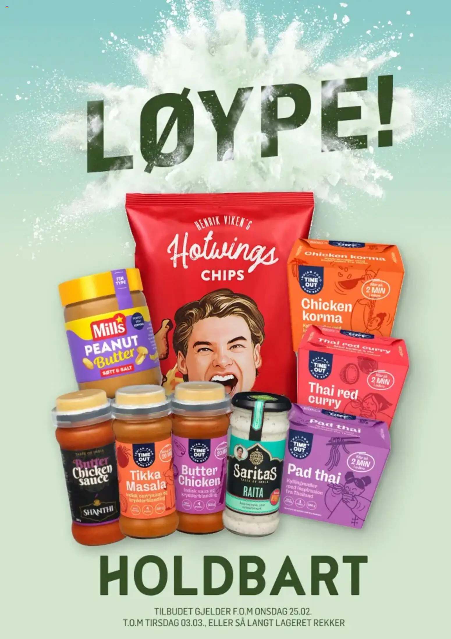 Forhåndsvis Kundeavis fra butikk Holdbart gyldig fra 25/02/2026
