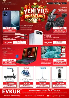 Evkur Muhteşem Fırsatlar 19.12.2025 - Broşürünün önizlemesi