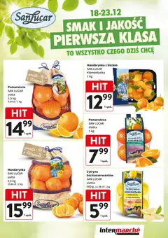 Pogląd gazetki "Świeży Hit" ze sklepu Intermarche ważnej od 18.12.2025
