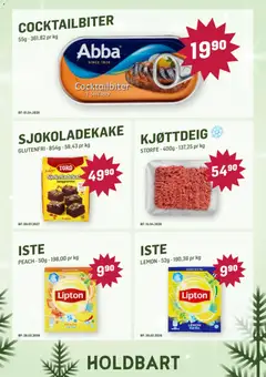 Forhåndsvis Kundeavis fra butikk Holdbart gyldig fra 09/12/2025 | Side: 7