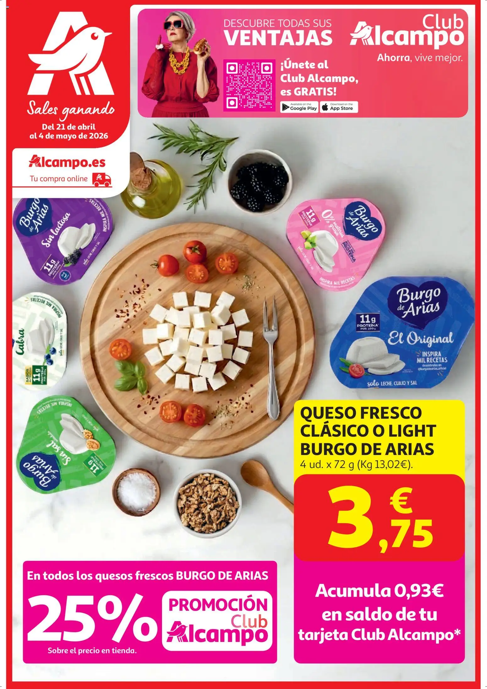 Vista previa del folleto de la tienda Alcampo válido desde el 21/04/2026 