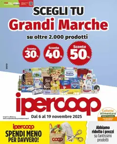 Anteprima dell'opuscolo Volantino Sesto San Giovanni dal negozio Ipercoop valido da 06/11/2025