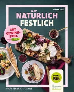 Vorschau der Angebote: Denns BioMarkt Natürlich Festlich gültig ab 26.11.2025