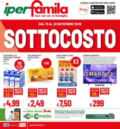 Anteprima dell'opuscolo Volantino Iper dal negozio Famila valido da 13/11/2025