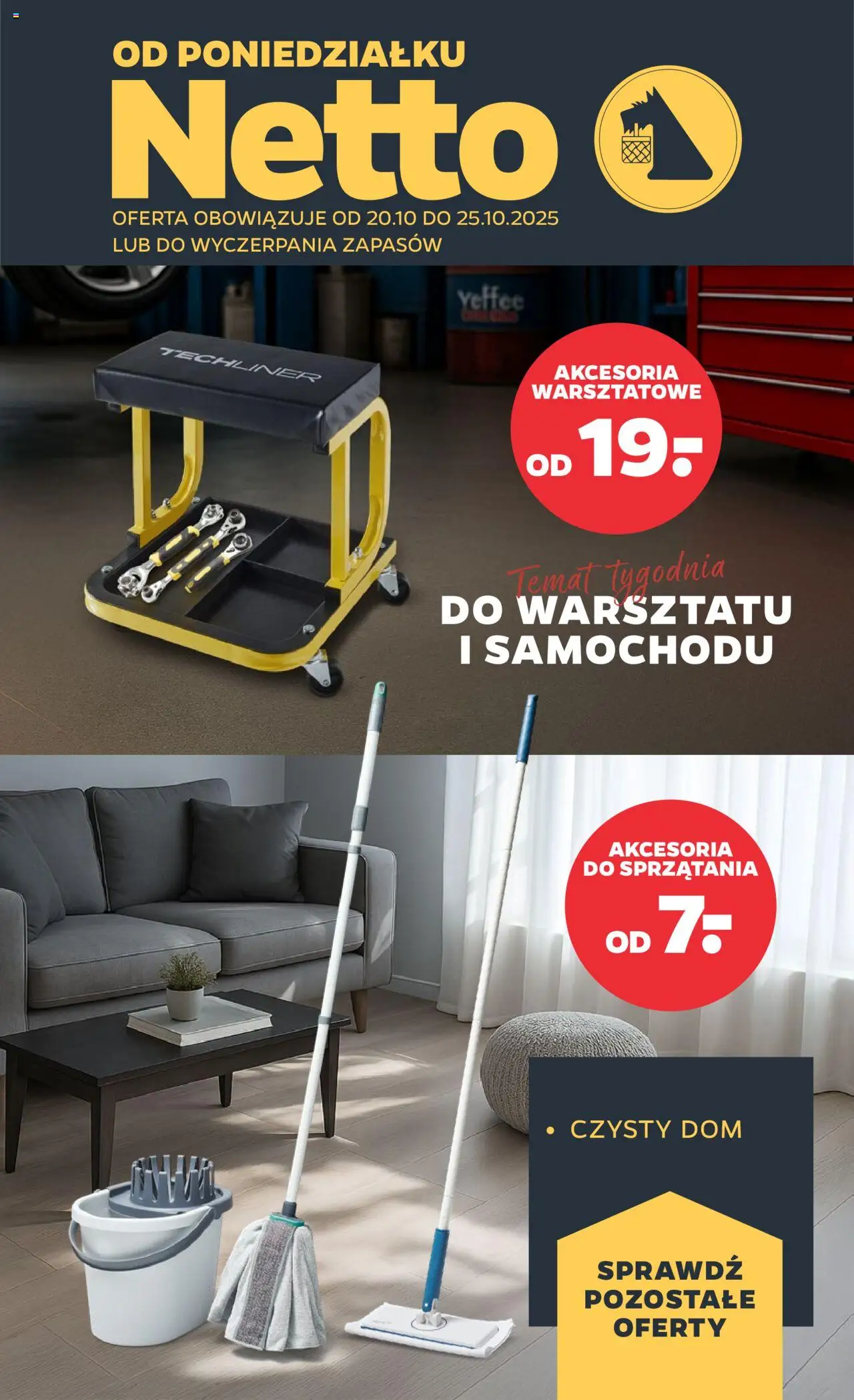 NETTO Gazetka Non Food od 20.10.2025 - Nowa ulotka (PFD) - Numer strony 1